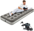 Bestway Premium Camping Single Airbed Inflatable Handheld Electric Pump Grey