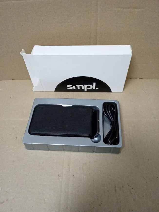 Smpl Fast Wireless Charger Qi Certified 10W Charging Stand Smartphones Black