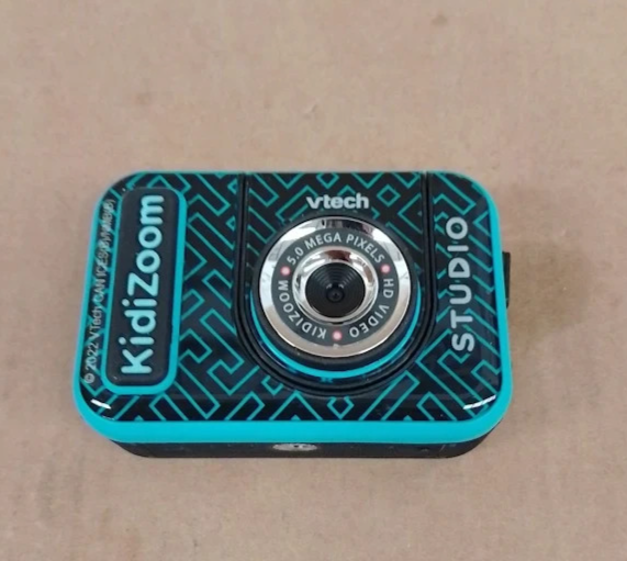 VTech KidiZoom Studio HD Kids Video Camera Blue Selfie Effects Games Design New