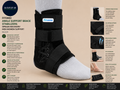 Fitomo Ankle Support Brace Stabilizers Sprain Recovery Men Women Support Design
