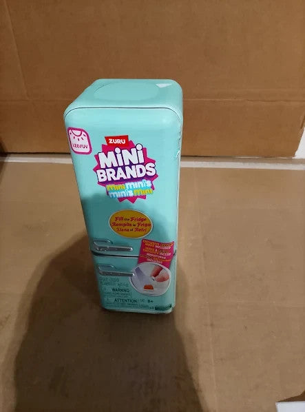 Mini Brands Fill The Fridge  UV Light By Zuru Collectibles Resin Play 8+ New