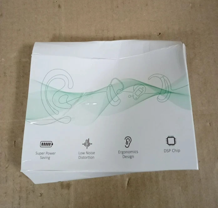 Rechargeable Sound Amplifier Device Charging Case Noise Cancelling Volume Design