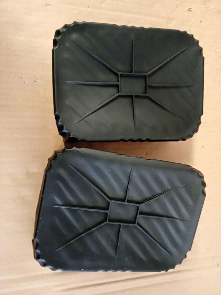 2pcs SL400UK Silicone Air Fryer Liners Open Double Stack XL 8.26x6.5x3.15in New
