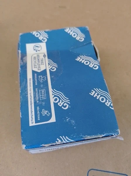 Grohe Brass Angle Valve 1/2in Pre Roughened Connection Thread 5.5x8.1x5.5cm New