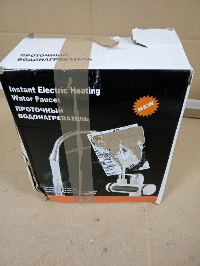 Instant Hot Water Tap Electric UK Plug 220V 3000W Hot Cold Mixer Faucet New