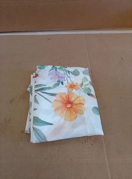 Artoid Mode Flower Butterflies Spring Decoration Table Cloth Round 140x220cm New