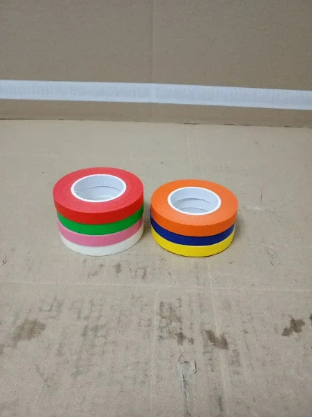 Hengxinc 6 Roll Coloured 10MM 20M Masking Tape Colorful Adhesive New