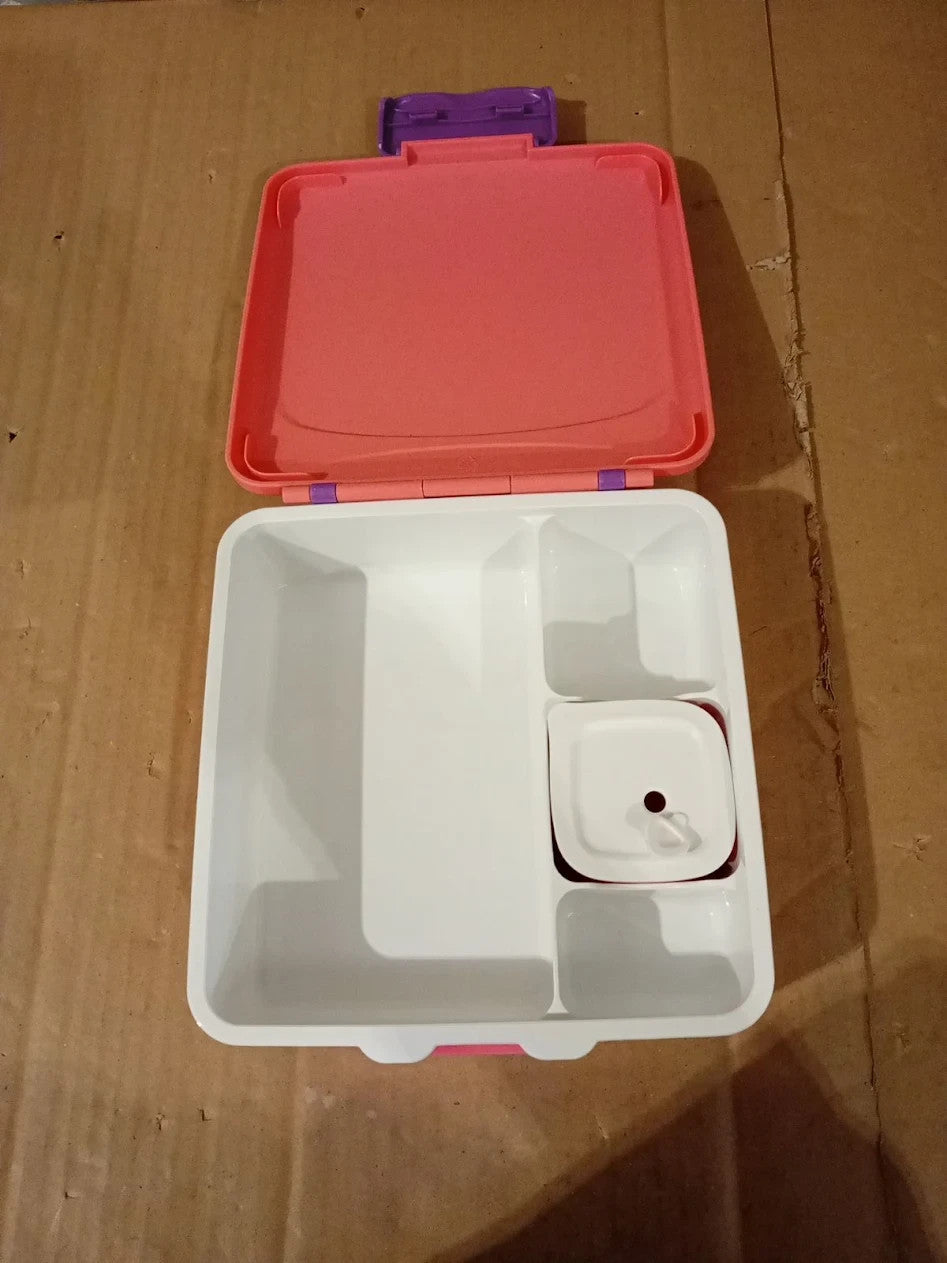 Lehoo Castle Lunch Box Kids 1300ml Toddler Bento Lunch Containers Jar Spoon