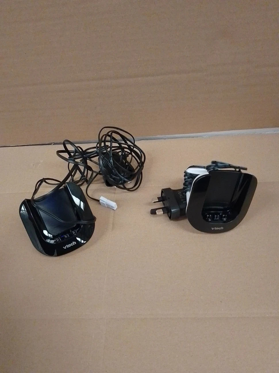 VTech CS1501 DECT Cordless Phone Call Block 2 Handsets Intercom Landline White