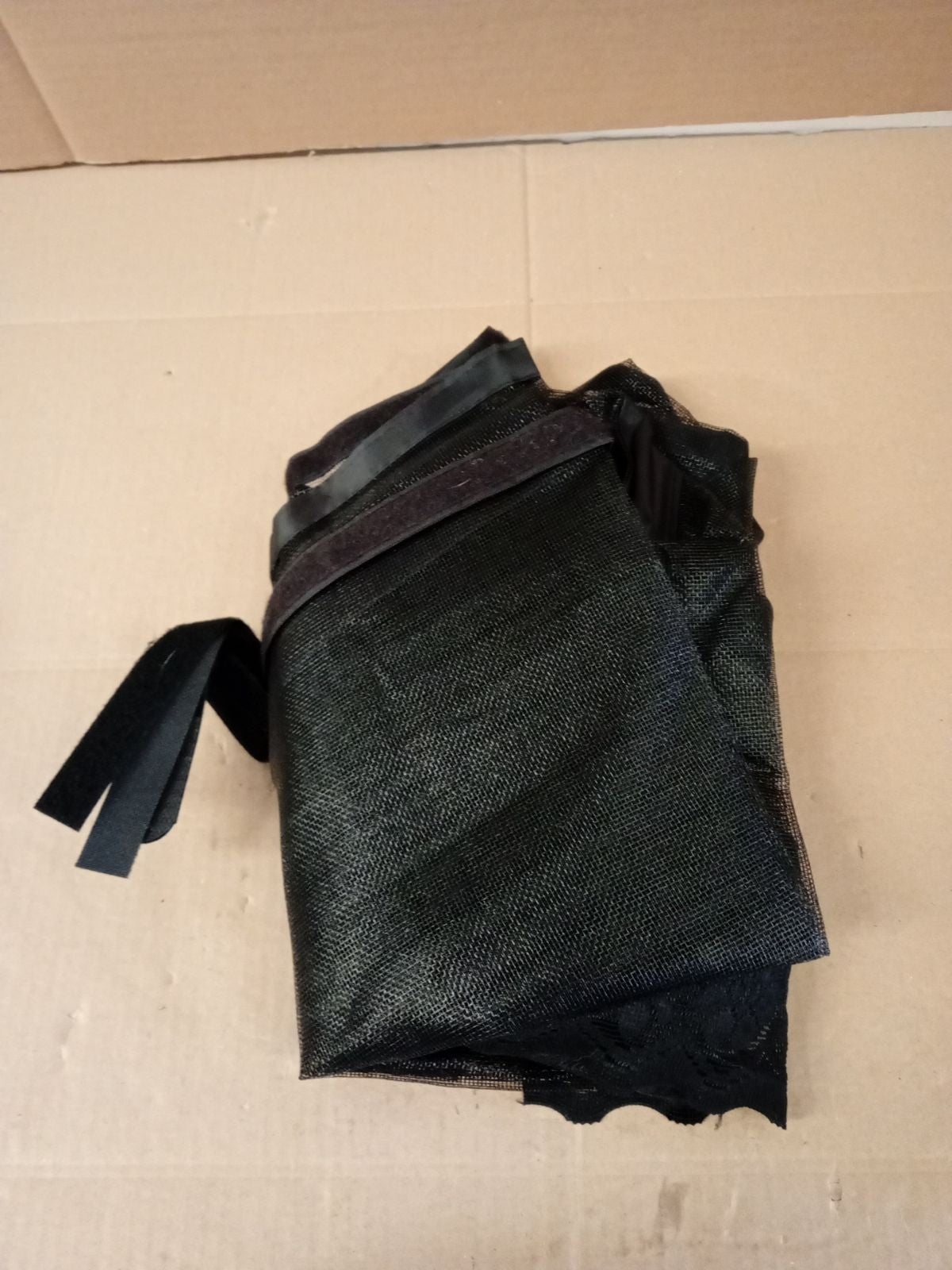 Fiberglass Magnetic Screen Door Anti Mosquito Mesh Fly Curtain 90x200cm Black