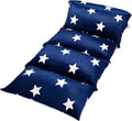 Butterfly Craze Pillow Case Mattress Bed Cover Star Navy Queen 88x26in New