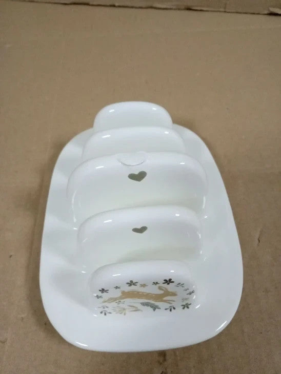 Cooksmart British Designed Toast Rack Holder Perfect Breakfast Woodland Finish