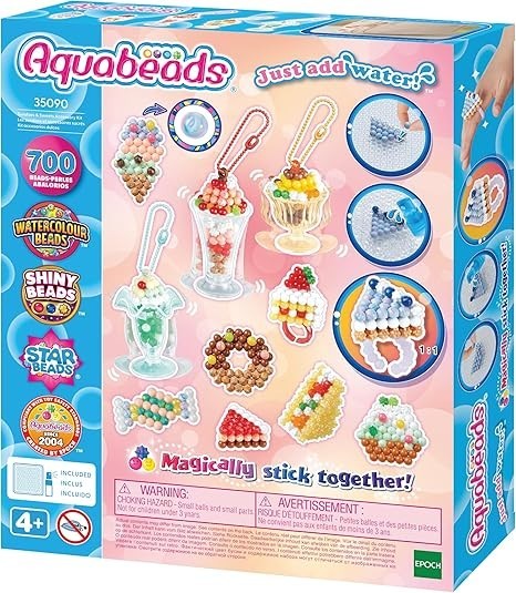 Sundaes Sweets Accessory Kit Aquabeads Just Add Water 05054131350904 4+ New
