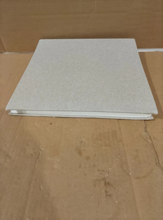 Mareli Photo Album 31x31cm Linen Fabric Cover 80 Pages Tissue Paper New