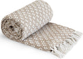 Emma Barclay Casablanca Scandi Woven Recycled Cotton Chair Throw 178x254cm New