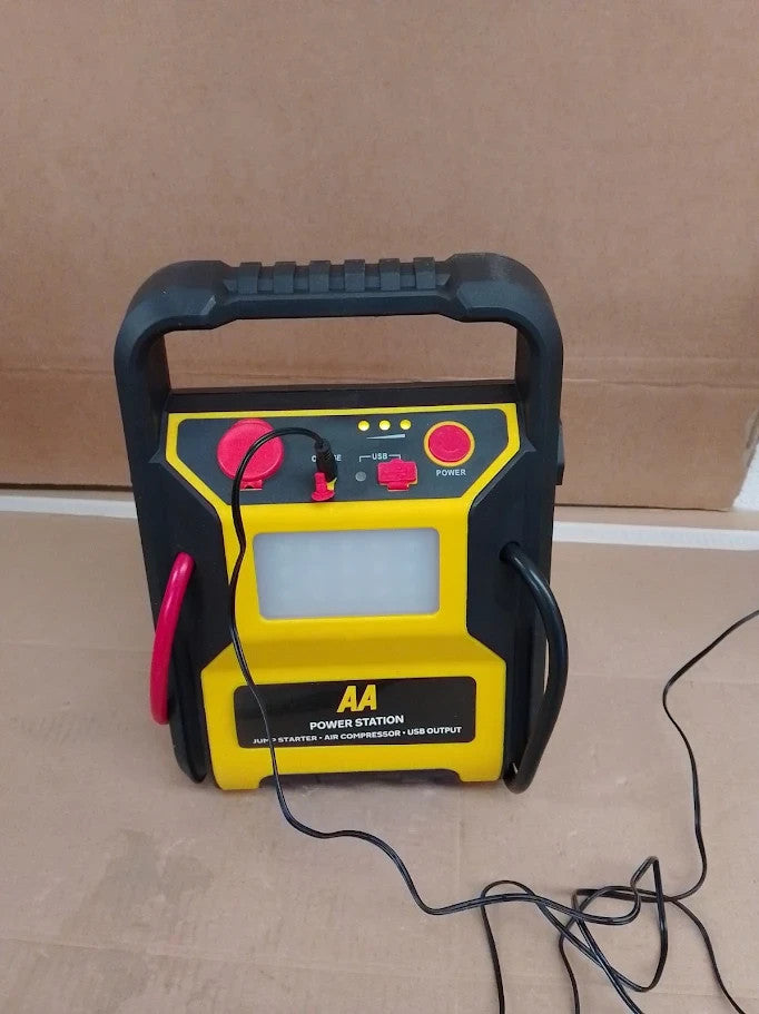 AA Power Station Car Jump Starter Tyre Inflator AA1678 Petrol Vehicles New