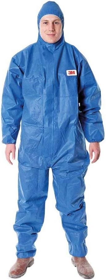 3M Protective Coverall Blue Polyester Highly Breathable 4515 B 2XL New