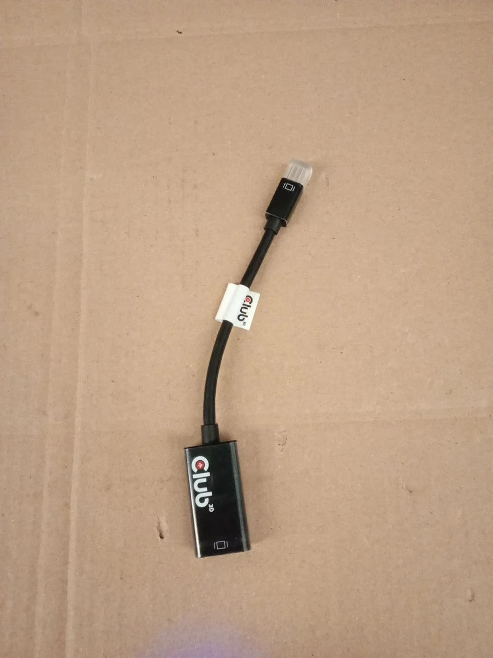 Club 3D Mini DisplayPort Black HDMI 2.0 Poly Bag Personal Gaming Business