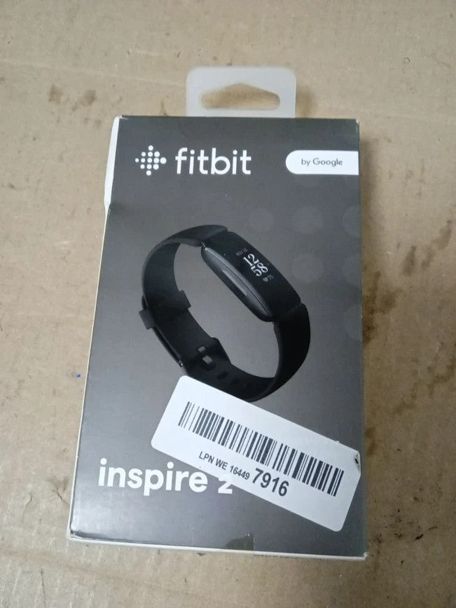 Fitbit Inspire 2 Health & Fitness Tracker 24/7 Heart Rate To 10 Days Black