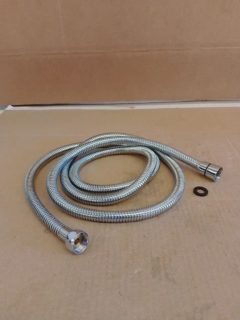 Zuvo 2m Extra Long Stainless Steel Shower Hose Heavy Duty High Pressure New