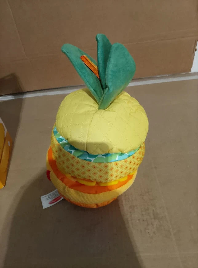 Melissa Doug Pineapple Soft Stacker Sensory Baby Toy Early Learning 6m+