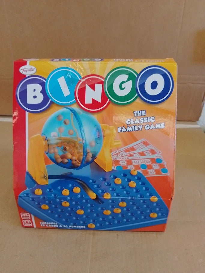 Toyrific Complete Classic Bingo Game Set Traditional Family  Educational 2+ New