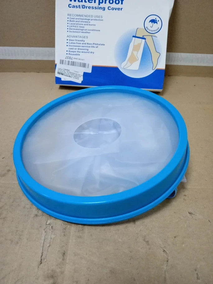 Destric NonSlip Waterproof Foot Cast Cover Shower Bath Water Tight  Reusable New