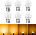 Linkind 4.2W Dimmable B22 LED Light Bulb 40W Equivalent Golf Ball P45 6pc New