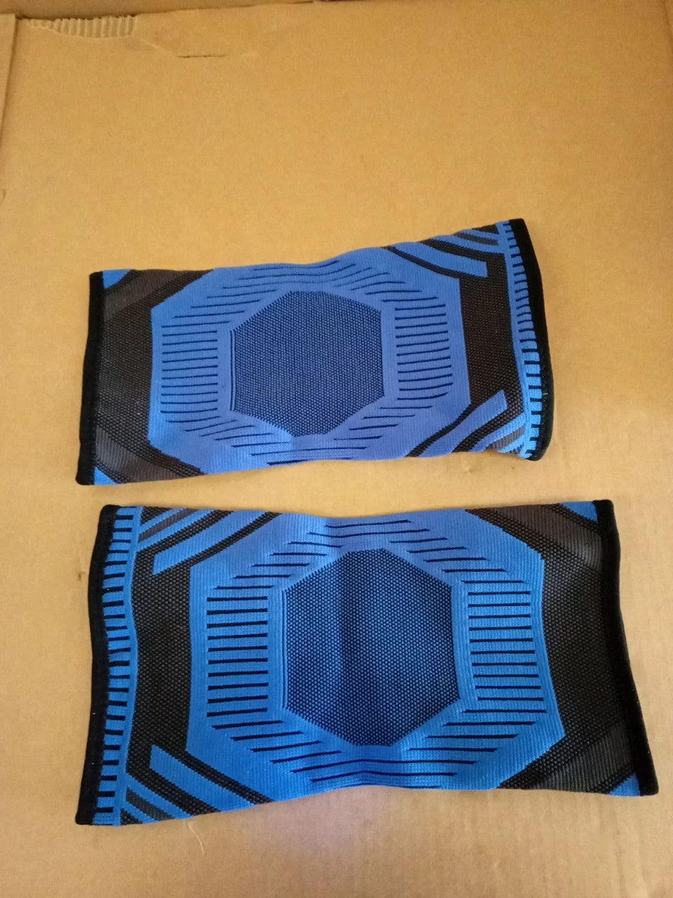 INDEEMAX Knee Support Sleeves Pair Compression Sports Running Gym Brace M New