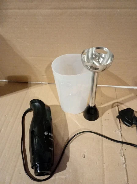 Bosch Clevermixx Hand Blender Beaker 600W Black Anthracite 6x6x38.5cm