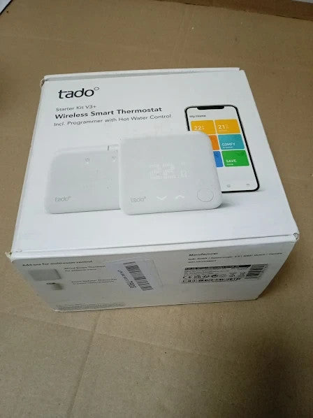 Tado Smart Thermostat Starter Kit V3 Intelligent Heating Control Works New