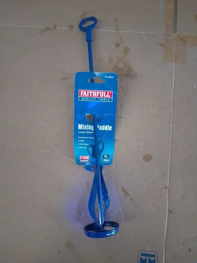 Faithfull FAIMP60 Paint Mixing Paddle Multicolor 60mm 13.78x2.36in New