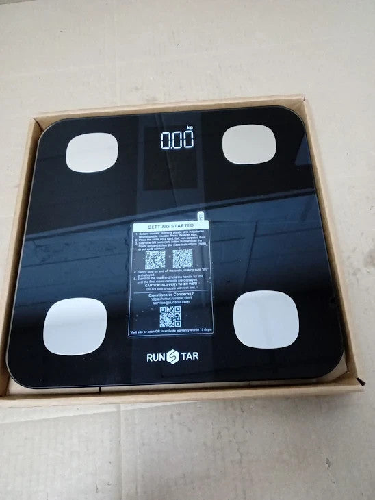 Runstar Scales Body Weight Fat Percentage Bathroom Scale High Accuracy New