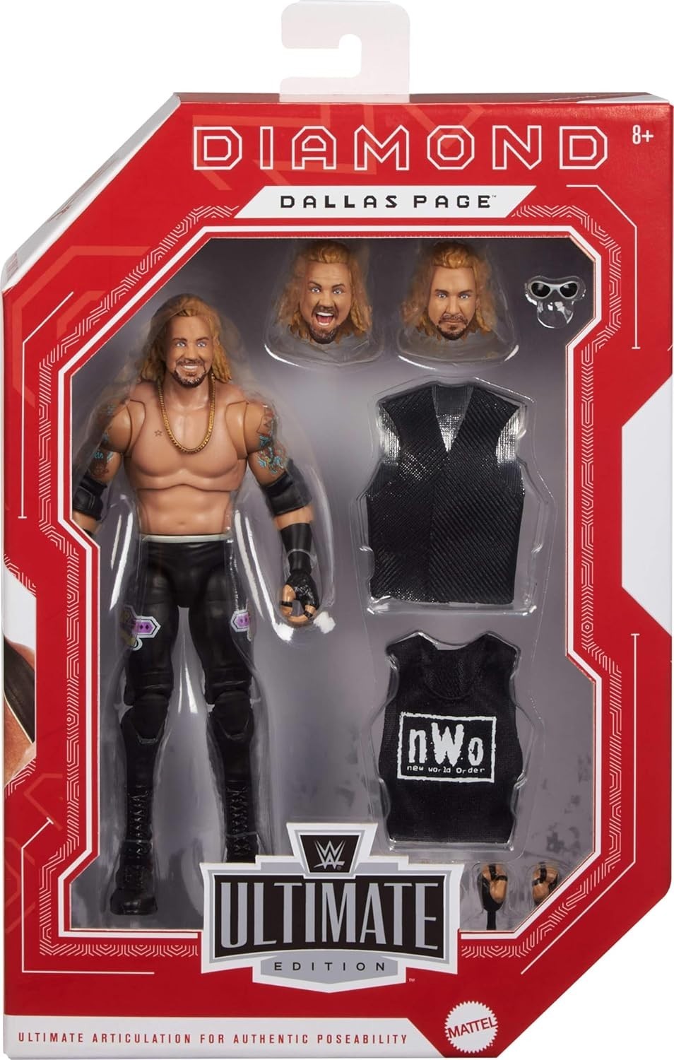 Mattel Wwe Ultimate Edition Action Figure Accessories Monday Night War 8+ New