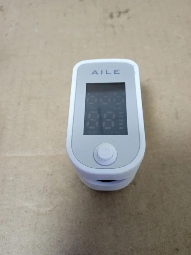 Aile Pulse Oximeter Oxygen Meter Adults Accurate Fast Easy Larger Red Screen