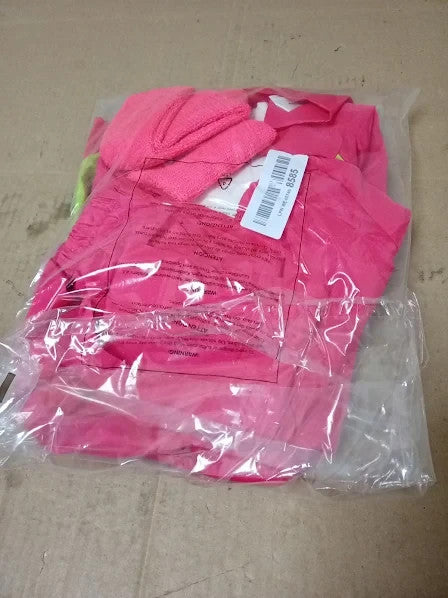 Aybuy Kids 80s 90s Tracksuit Kids Rose Red Retro Shell Boys Girls Large New