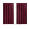 Bella Hills 100% Blackout Curtains Eyelet Thermal Insulated 46x54in New