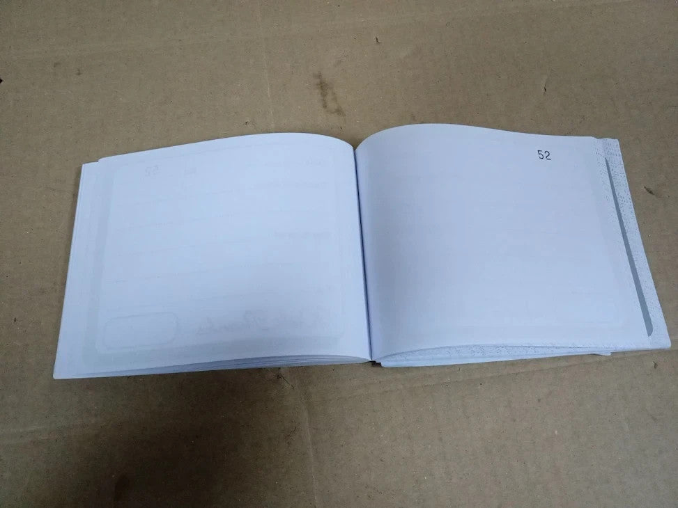 1-80 Pages Numbered Duplicate Receipt Book Half Size Business Home Office New