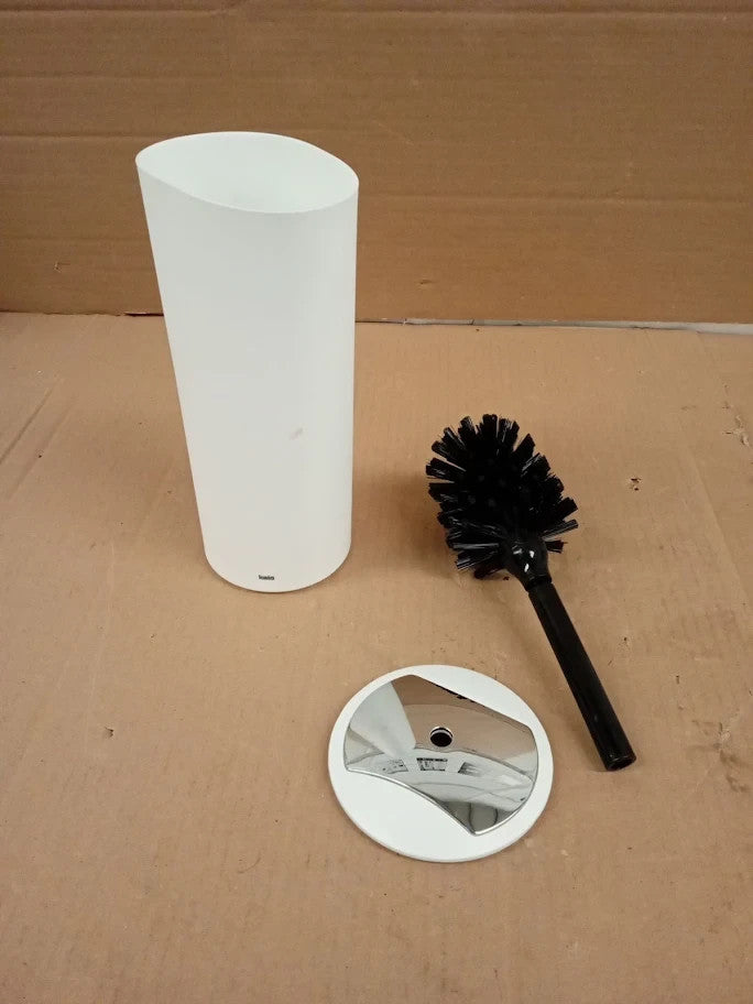 Kela 22275 Marta Toilet Brush Diameter 11cm Plastic 11x11x36.5cm White