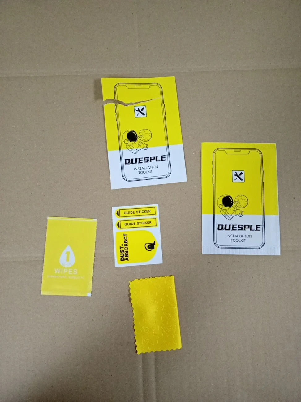 QUESPLE 2 Pack iPhone 11 Pro XS X Privacy Screen Protector 5.8in Auto Dust New