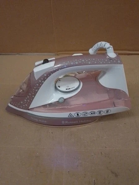 Russell Hobbs Pearl Glide Steam Iron Ceramic Soleplate 315ml Tank 30.7x16cm