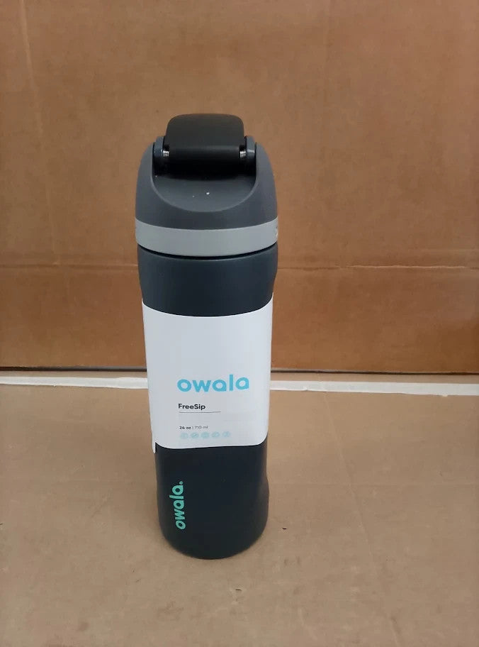 Owala FreeSip Insulated Stainless Steel Water Bottle With Straw Sports 710ml New