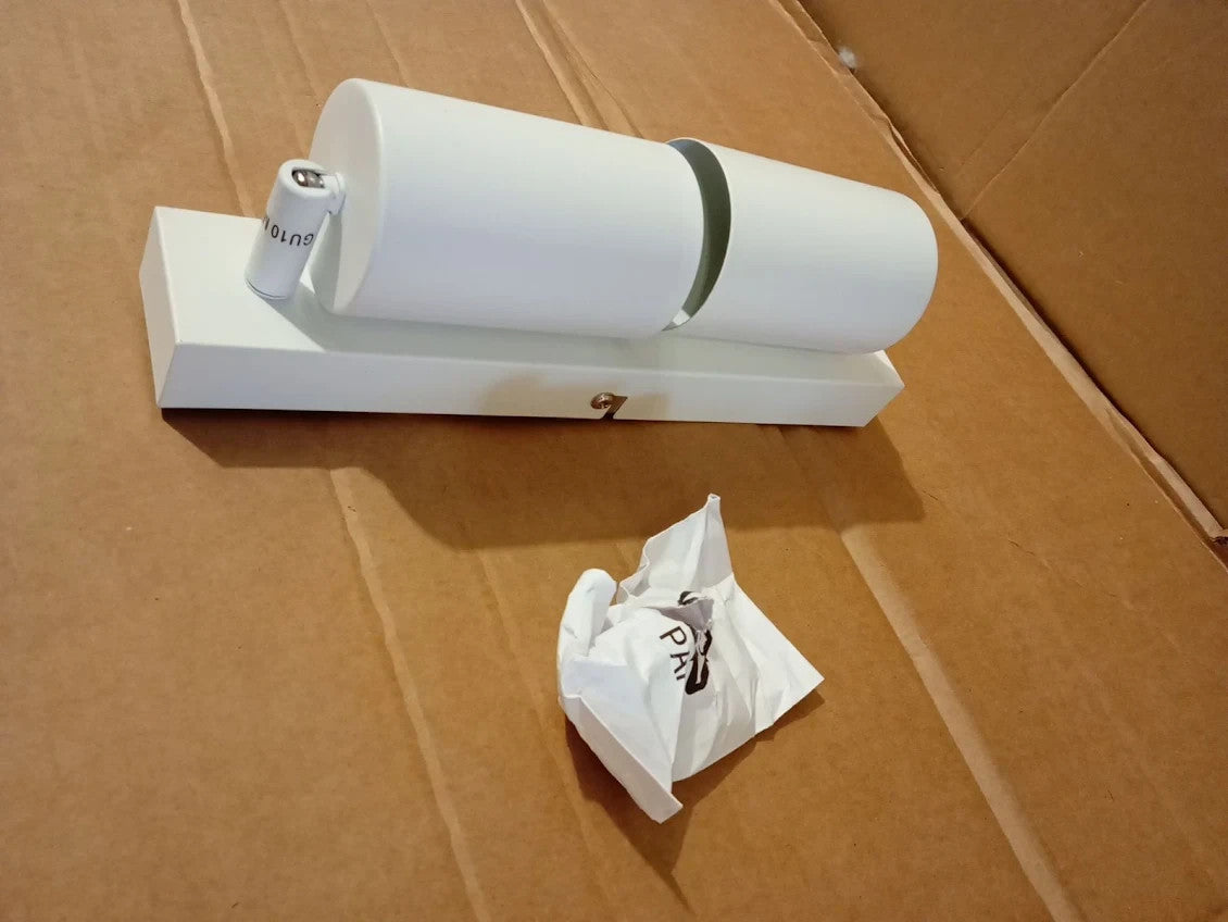 BRILONER LED Ceiling Spotbar 2x GU10 Max 9W Adjustable 25.5cm Metal White New