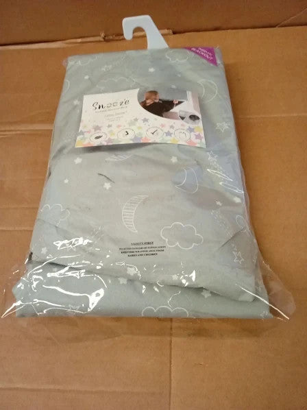 Snooze Portablind Portable Kids Baby Blackout Curtain Blind Grey 130x180cm