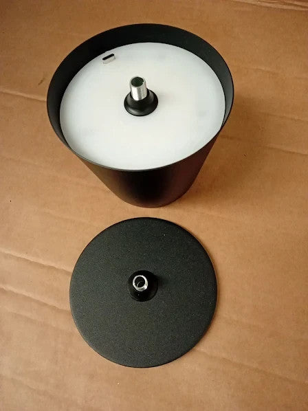 Upxbnor Night Light LED Touch Bedside Table Lamp Cordless 10.5x37.8x10.5cm