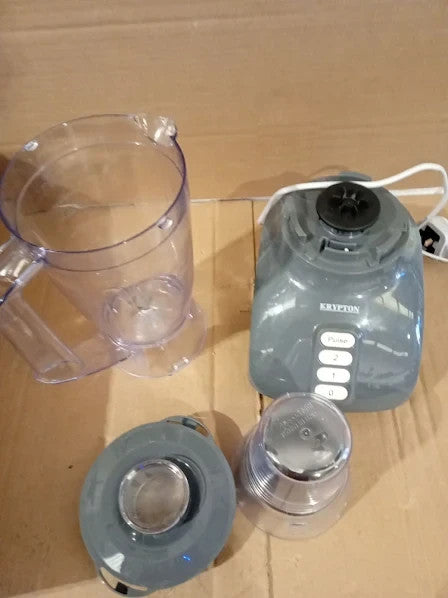 Krypton 2in1 Food Electric Blender 1.6L Smoothie Maker Jar 50g 19x27.5x33cm