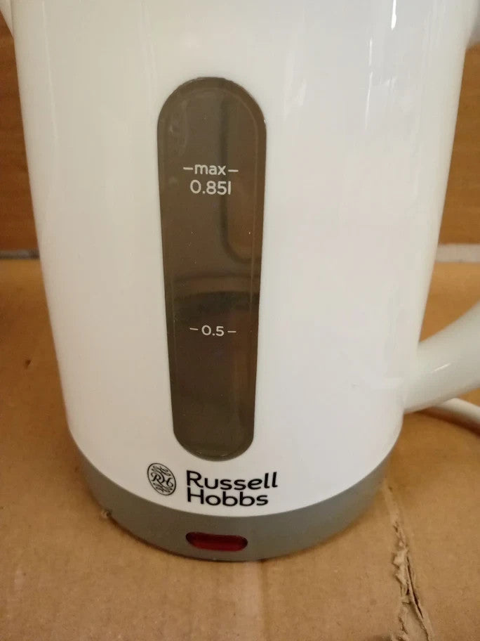 Russell Hobbs Electric 0.85L Travel Kettle Small Compact Dual Voltage 1kw New