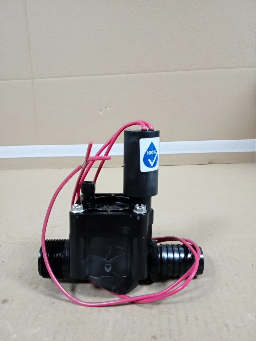 PGV Irrigation Valve Screw Top 1" Valve Male Thread Inlet 1" Barb Outlet No Flow
