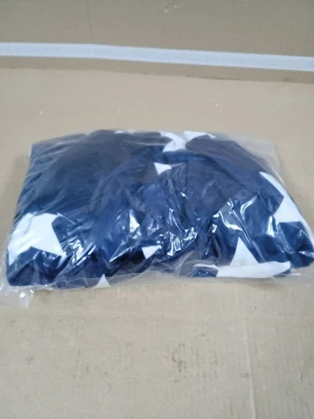 Butterfly Craze Pillow Case Mattress Bed Cover Star Navy Queen 88x26in New