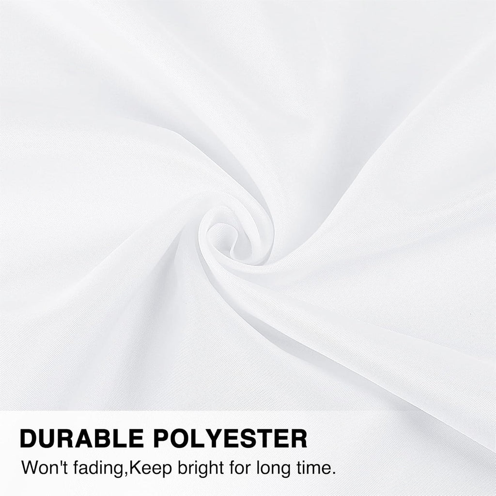 Weltrxe Shower Curtain Mould Proof Mildew Resistant 180x180cm Waterproof New